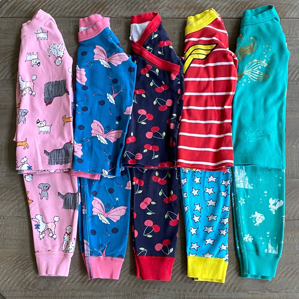 Bundle of Hanna Andersson Long Johns (5 pairs)